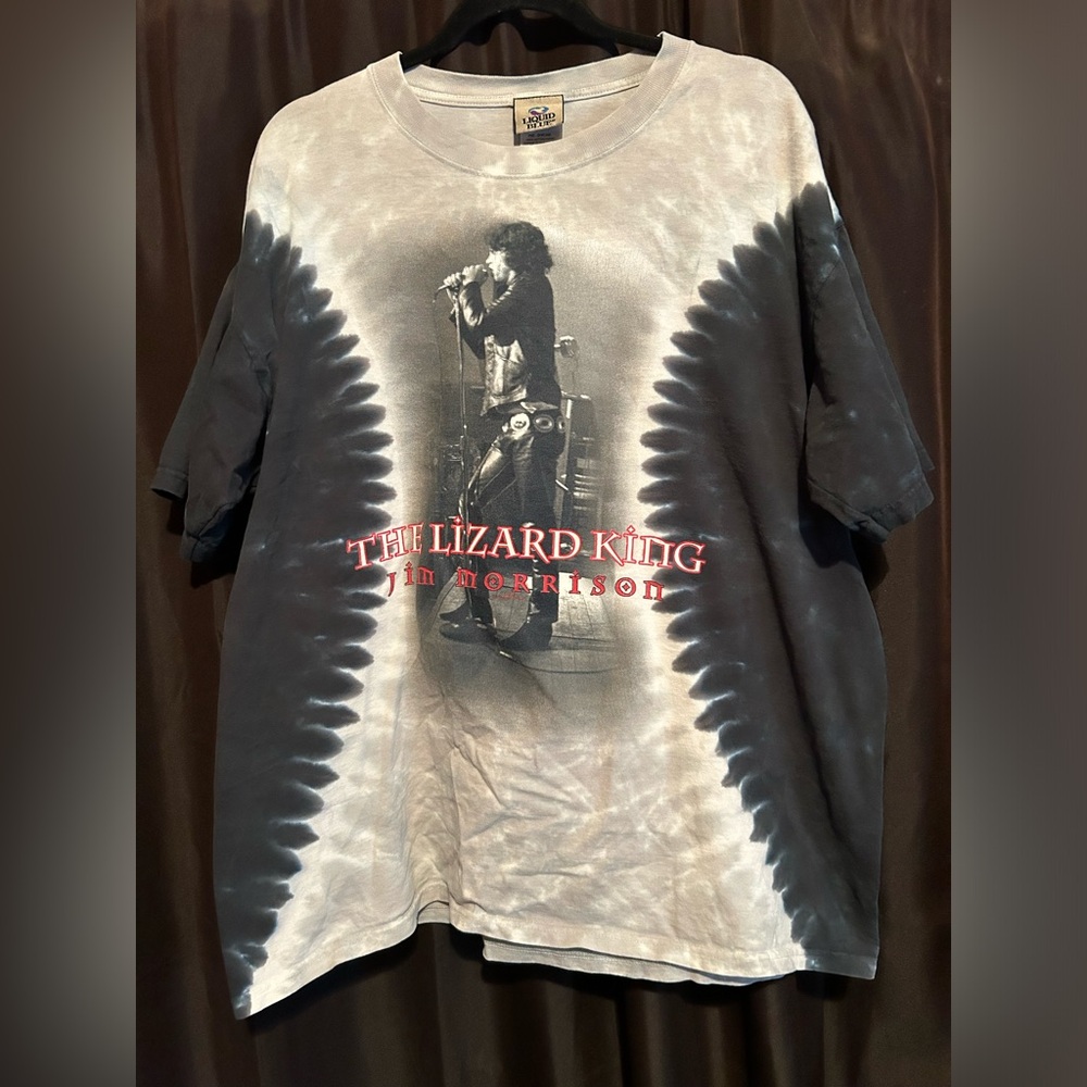VTG Jim Morrison The Lizard King VTG Size XL Short Sleeve T-Shirt‎